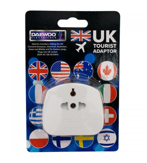 Value Range TVL1012GED1 Travel Adaptor for Visitors to UK